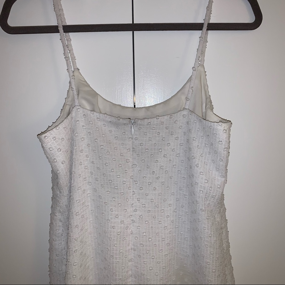Club Monaco Landree Clip-Dot White Dress - Picture 5 of 11